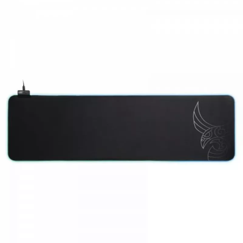 L33T Gaming 160406 Asar Bardagi XXL RGB hiirematt, kiire pind. 920 x 294 x 3 mm, must