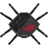 ASUS ROG Rapture GT-BE98 traadita ruuter 10 Gigabit Ethernet neljasagedusriba (2,4 GHz / 5 GHz-1 / 5 GHz-2 / 6 GHz) Must