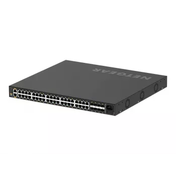 NETGEAR GSM4248P-100EUS võrgulüliti Hallatav L2/L3/L4 Gigabit Ethernet (10/100/1000) Power over Ethernet (PoE) Must