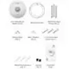 Ubiquiti Networks mFi-MSC - 0 - 50 °C - 5 - 95 - 13.45 cm - 13.45 cm - 3.05 cm (mFi-MSC)