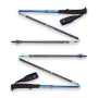 Matkakepid Must Diamond Distance Carbon Z, kokkupandav süsinikust võll, 120 cm, 280 g, 3-osaline