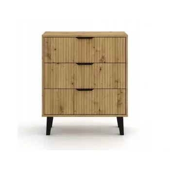 SCANDI 3S õhuke tamm ARTISAN kummut