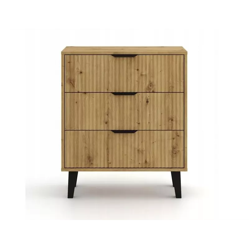 SCANDI 3S õhuke tamm ARTISAN kummut