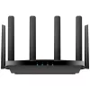 Laualine traadita ruuter Cudy P5 — Kaheribaline Wi‑Fi 6, 5G Sub6, topelt NanoSIM, Gigabit Ethernet, 6 eemaldatavat antenni, 256MB RAM
