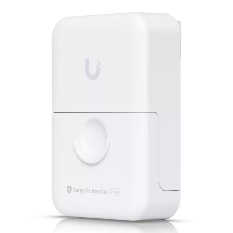 Etherneti liigpingekaitse UBIQUITI UACC-ETH-SP-Pro — 10 Gbit/s, 600 V, polükarbonaat, valge