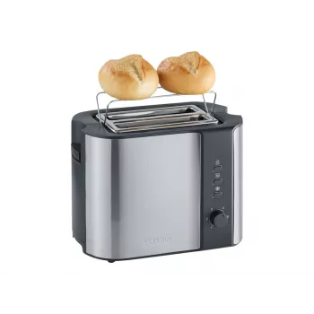 Severin 2589 2 viilu(le) 800 W Must, Roostevaba teras