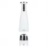 Burri soola- ja pipraveskite komplekt Adler AD 4449W Steel Valge, keraamiline veskikivi, 150 ml, USB-C laetav