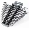 Kahe lahtise otsaga mutrivõtmete komplekt Wiha 44753 — 12 tk, suurused SW 6–32 mm