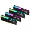 DIMM 32 GB DDR4-3200 (4x 8 GB) Quad-Kit, mälu must, F4-3200C16Q-32GTZRX, Trident Z RGB, INTEL XMP