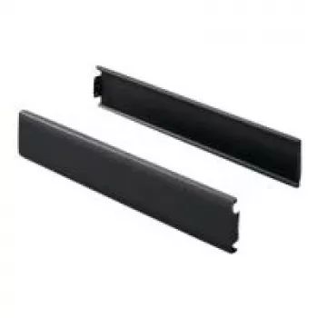 Korpuskapp Rittal TS 8100.120, teraskest, must, kõrgus 100 mm, 2 tk