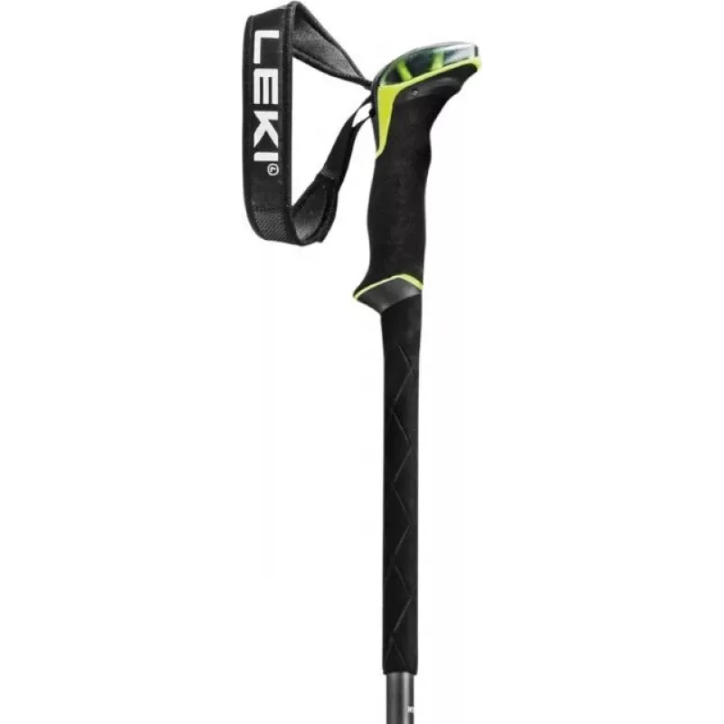 Leki Guide 2 kepid kepikõndimiseks — alumiinium, max pikkus 150 cm, kaal 271 g, Lock Security Strap Nylon, võlli Ø1,6 cm, must