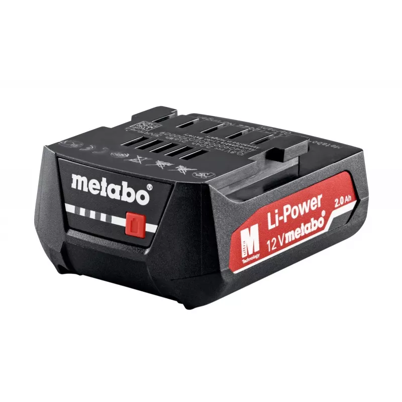 Aku Metabo 625406000 juhtmeta tööriistale 2Ah 12V