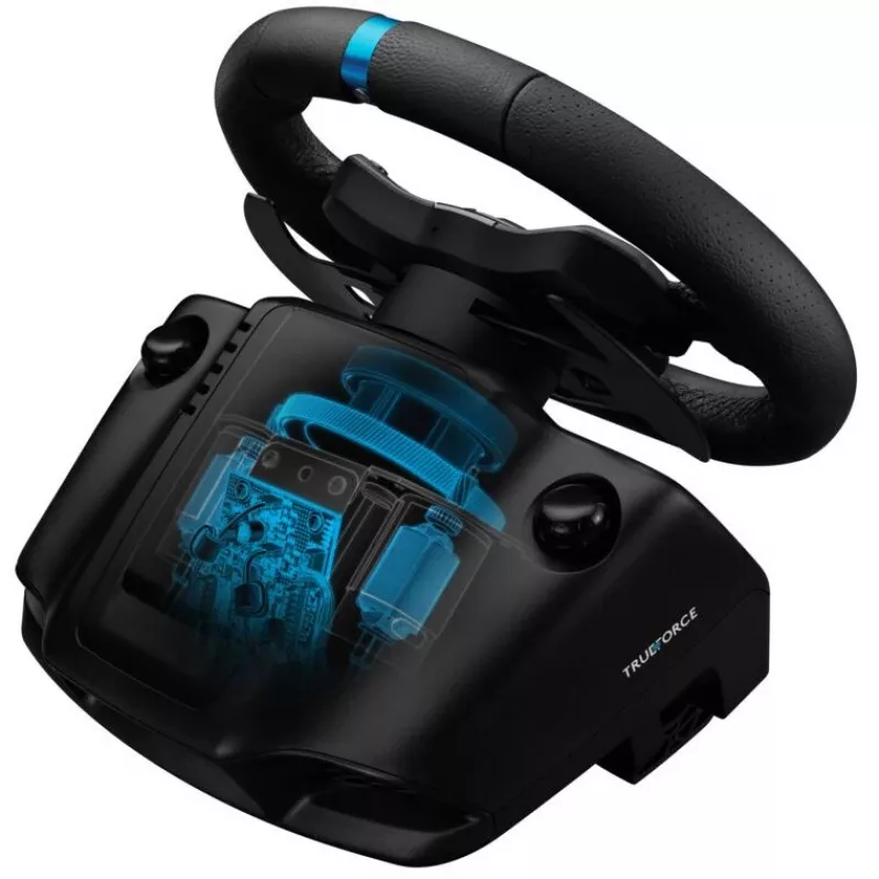 Logitech G G923 SE Must USB 2.0 Rool + pedaalid + Juhtkang PC, PlayStation 4, PlayStation 5 (991-000531)