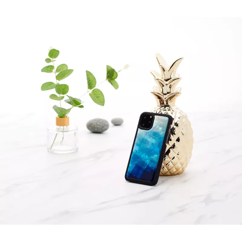Kaitsva nutitelefoni ümbrise iKins iPhone 11 Pro jaoks — sinise järve ja musta värvi kombinatsioon
