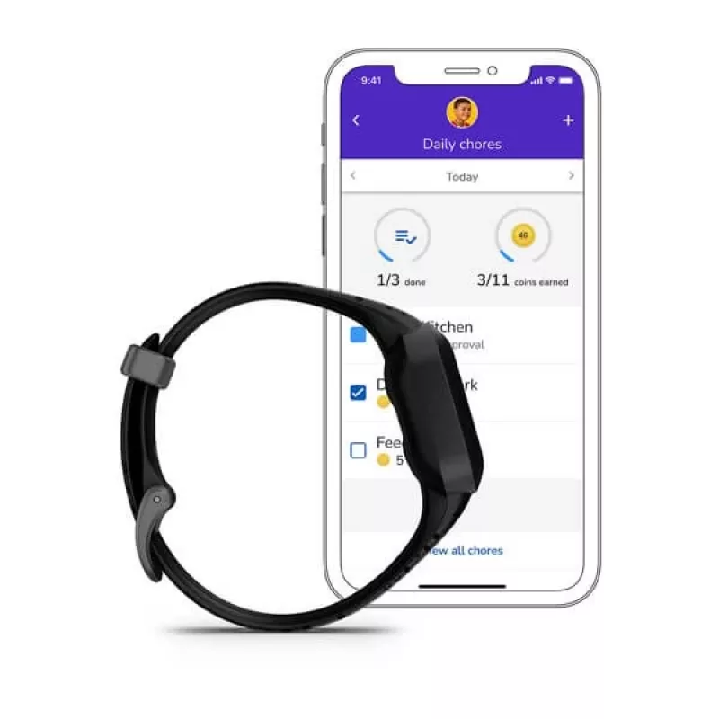 Garmin Vivofit Jr. 3 MIP randmekell aktiivsusjälgija 1,4 cm (0,55 tolli) Must