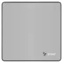 Mängurite hiirematt SAVIO Turbo Dynamic S — hall, 250×250 mm, 2 mm paksune, õmmeldud servadega, libisemiskindel kummist alus