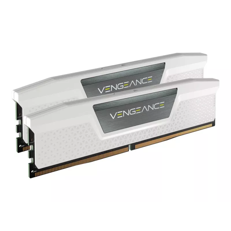 CORSAIR VENGEANCE 32GB 2x16GB DDR5 6000MT/s DIMM Unbuffered 36-44-44-96 Std PMIC XMP 3.0 Valge Heatspreader Must PCB 1.4V