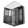 PC Midi Tower Case TACENS Mars Gaming MC-INFINIOLITE, must, karastatud klaas, toetab ATX/Micro-ATX/Mini-ITX, 120 mm ventilaatorid