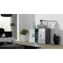 Cama Kummut 120 cm SOHO S7 hall/valge läikiv
