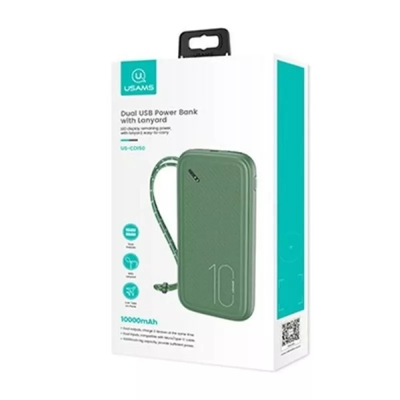 Kaasaskantav akupank USAMS PB56 10000 mAh