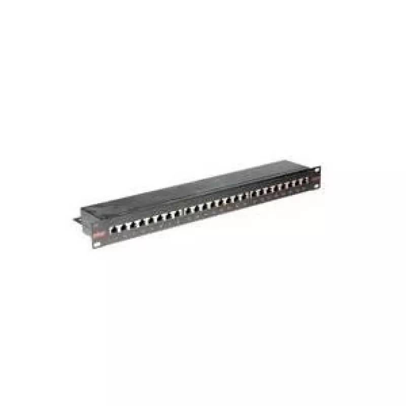 Patch-paneel ROLINE Cat.6/Klass E 19 tolli 24 porti STP must
