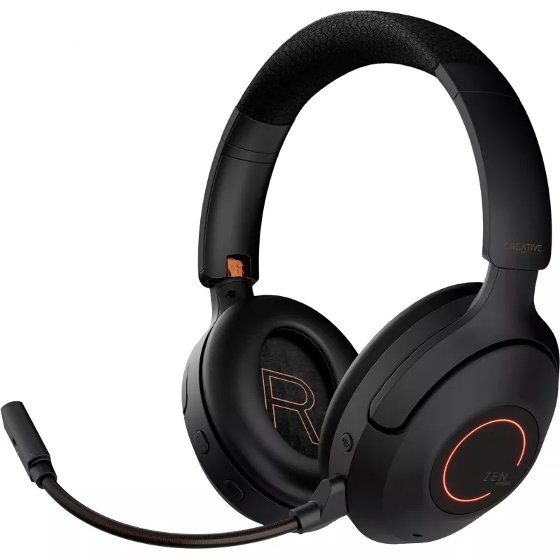 Creative 51EF1040AA001 Zen Hybrid Pro Bluetooth on-ear kõrvaklapid, must