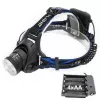 Pealamp ESPERANZA EOT005 — LED Cree T6, 3 W, 600 lm, AA x2, alumiiniumkorpus, veekindel, põrutuskindel, reguleeritav peapael