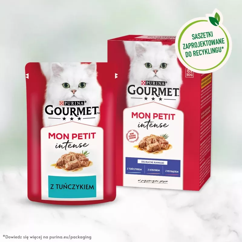 GOURMET Mon Petit Fish Mix - märg kassitoit - 6 x 50 g
