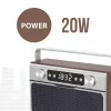 Kaasaskantav raadio MANTA RDI917PRO Bluetoothi ja USB-esitusega