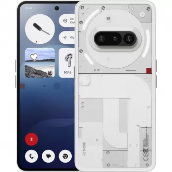 Nothing Phone (3a) 17,2 cm (6,77 inch) Dual SIM Android 15 5G USB Type-C 12 GB 256 GB 5000 mAh Valge