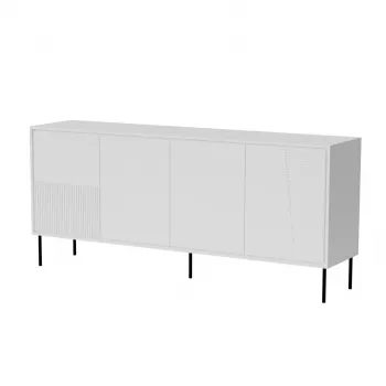 4D ABI kummut 200x45x88 matt valge