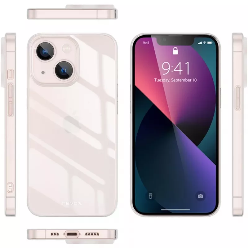 StyleShell Flex, telefoniümbris läbipaistev, iPhone 16 Plus