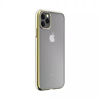 Kaitsev kõva ümbris Devia Glimmer seeria iPhone 11 Pro jaoks — kuldne, PC kest