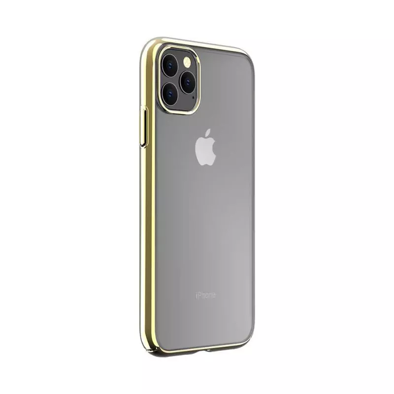 Kaitsev kõva ümbris Devia Glimmer seeria iPhone 11 Pro jaoks — kuldne, PC kest