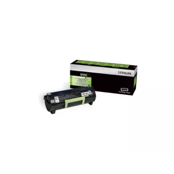Lexmark 512HE toonerikassett 1 tk Originaal Must