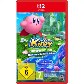 Kirby and the Forgotten Land + the Star-Crystal World mäng (Nintendo Switch 2 Edition)