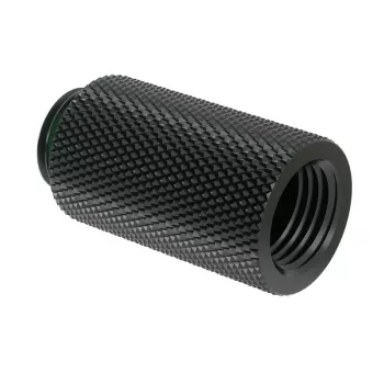 Barrow G1/4-tolline sirge MF-pikendus 30 — must, G1/4-tolline isane-emale sirgpikendus, 30 mm