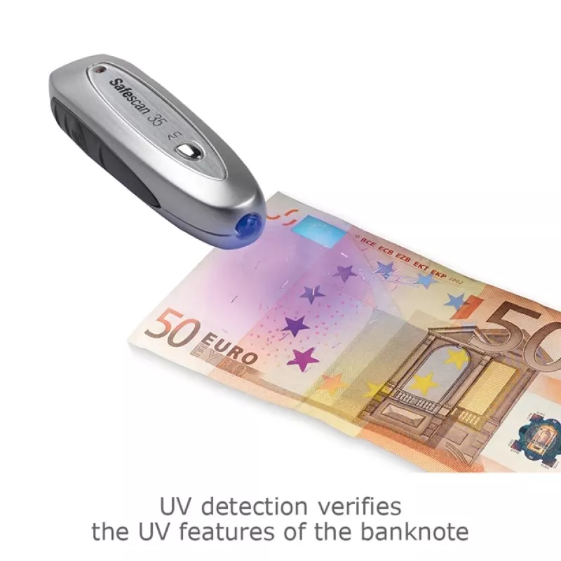 Safescan 35 kaasaskantav võltsingutuvastaja 28036J