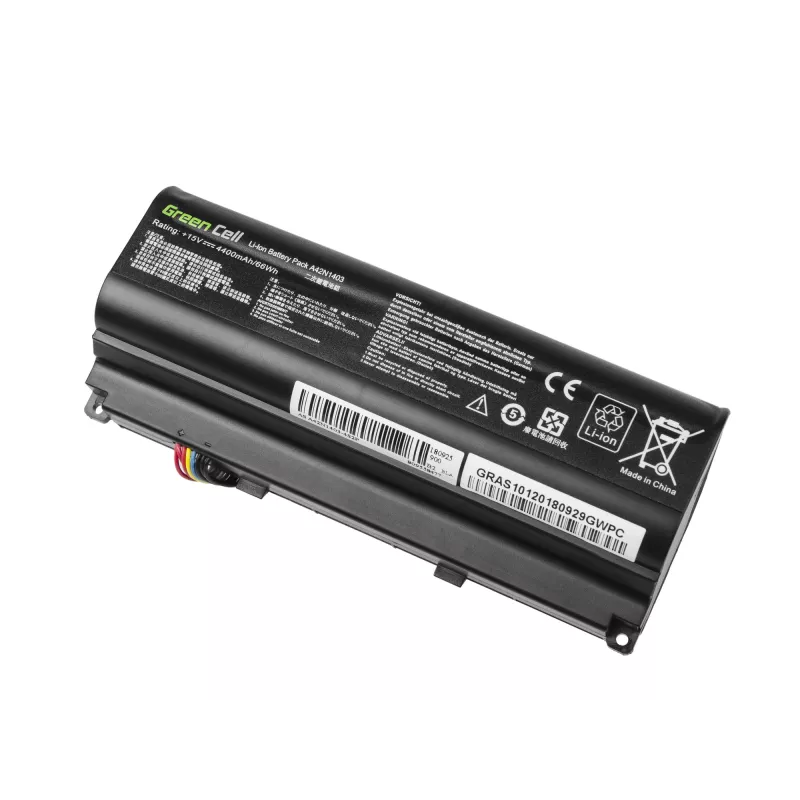 Aku roheline Cell AS128 ASUS ROG G751 sarjale