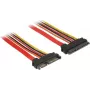 SATA-kaabel DeLOCK 84921 1 m SATA 22-kontaktiline Must Oranž Punane Kollane