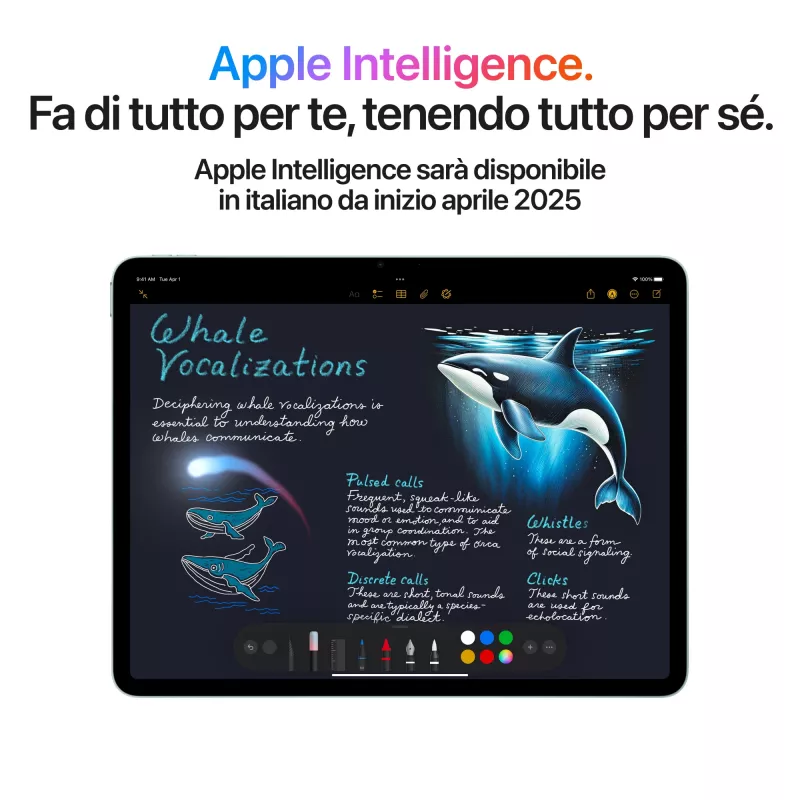 Apple iPad 13-tolline Air Wi-Fi 512GB - Sinine