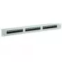 Patch Panel VALUE Cat.6/Class E 24 pordiga UTP helehall