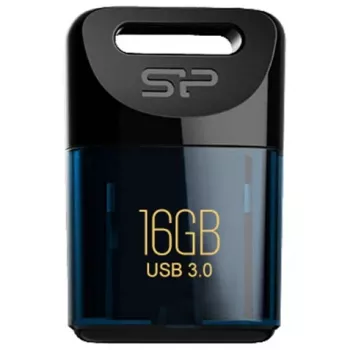 SILICON POWER Jewel J06 - USB-mälupulk - 16 GB - USB 3.0 - tumesinine