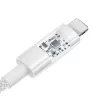 Baseus Gem USB to IP 2.4A kiirlaadimiskaabel 2 m valge