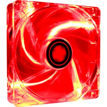 Xilence XF046 120 mm punase LED-ga korpuseventilaator