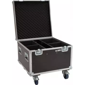 ROADINGER Flightcase 4x LED Theatre COB 100 ratastega (31005194)