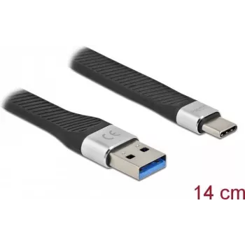 FPC lame lintkaabel DeLOCK USB 3.2 Gen 1 Type-A to USB-C 14 cm