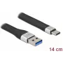 FPC lame lintkaabel DeLOCK USB 3.2 Gen 1 Type-A to USB-C 14 cm