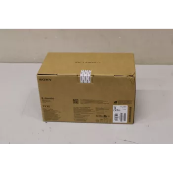 Kino kaamera Sony FX30B 35mm vahetatava objektiiviga (ilma XLR-ita) — kahjustatud pakend