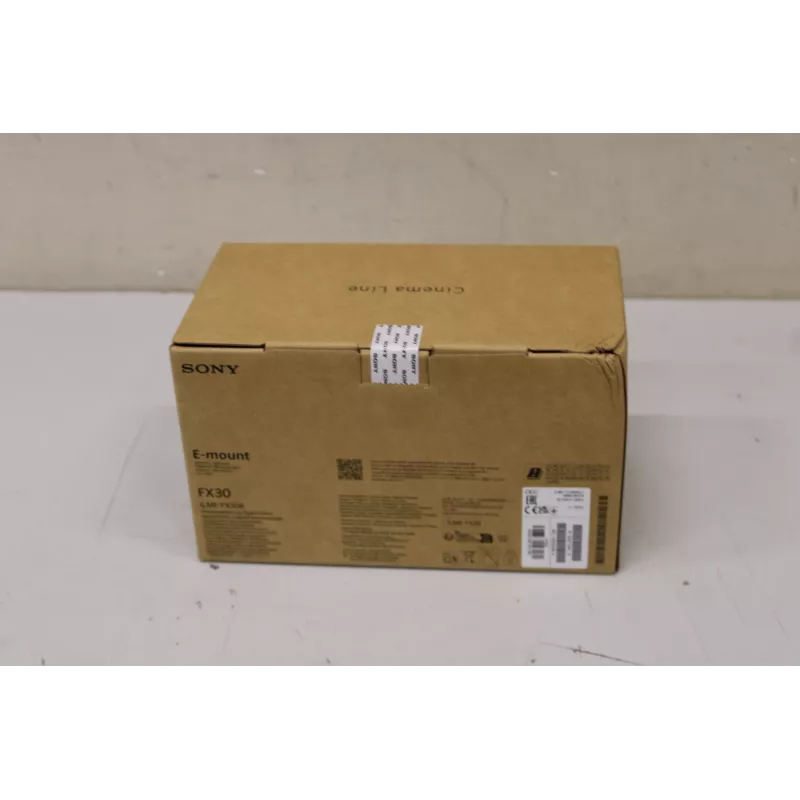 Kino kaamera Sony FX30B 35mm vahetatava objektiiviga (ilma XLR-ita) — kahjustatud pakend